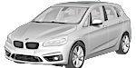 BMW F45 U0126 Fault Code